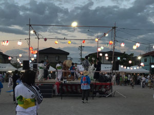 愛知県阿久比町高根台自治会主催夏祭り